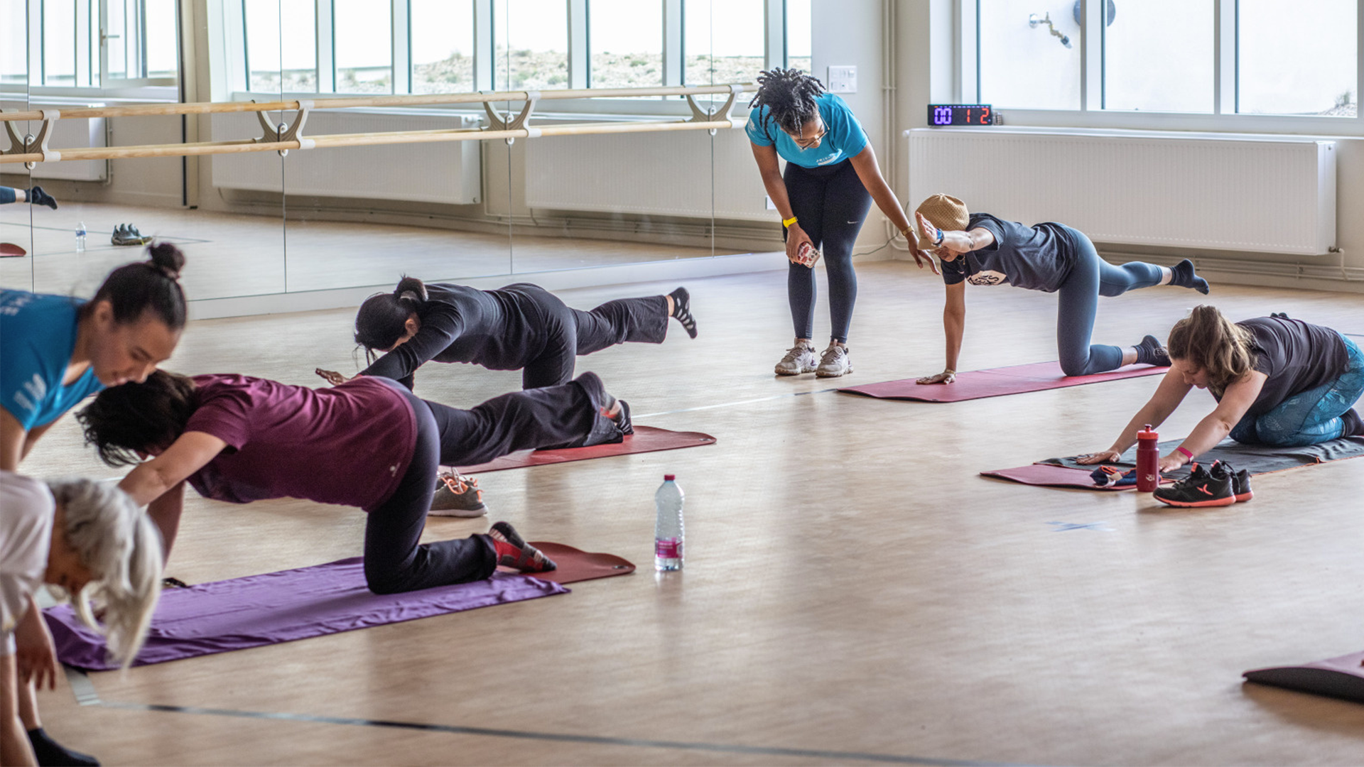 fitness à l'inauguration du PRISME