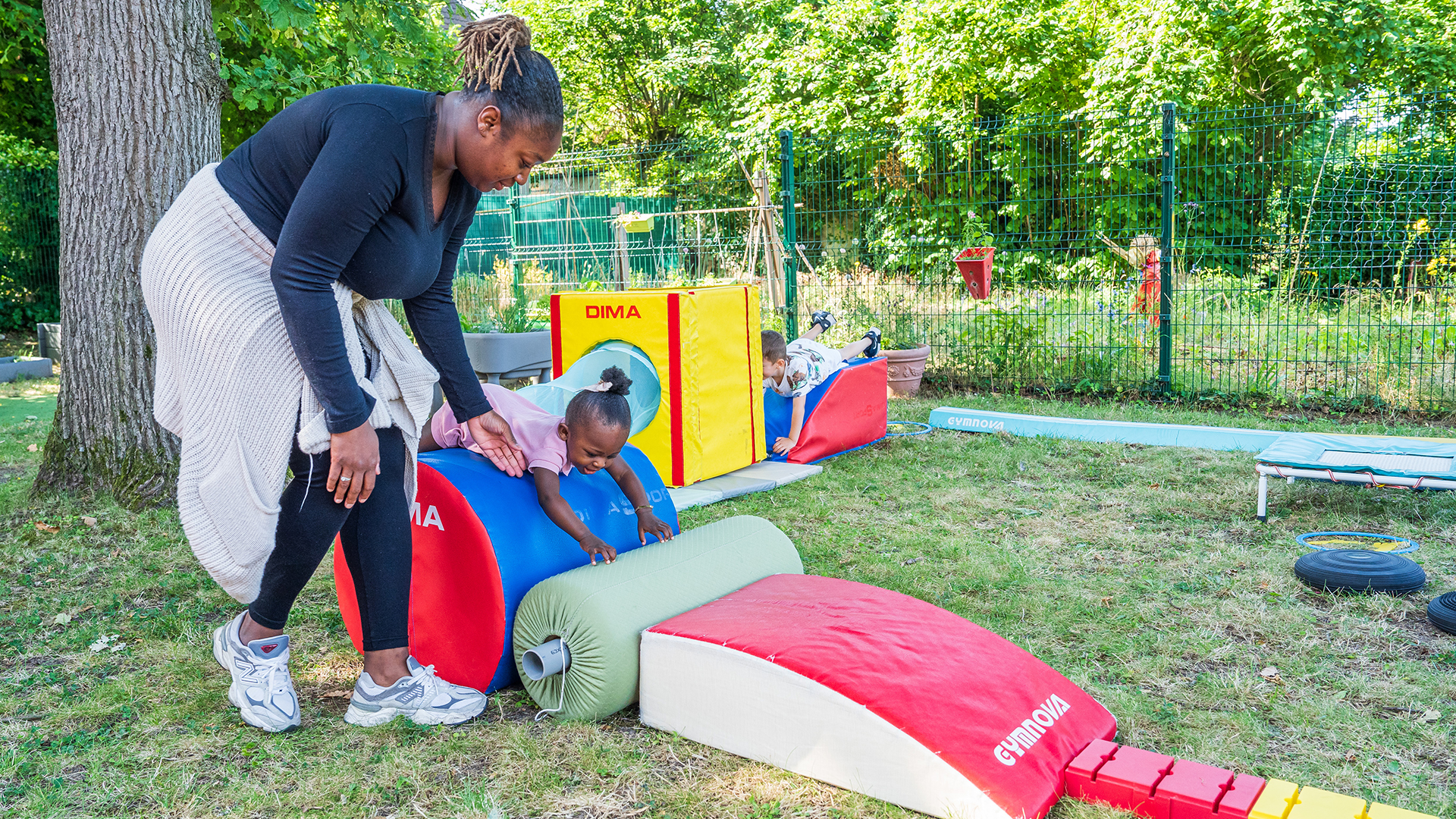 Le Bel été solidaire à la PMI de Clichy-sous-Bois