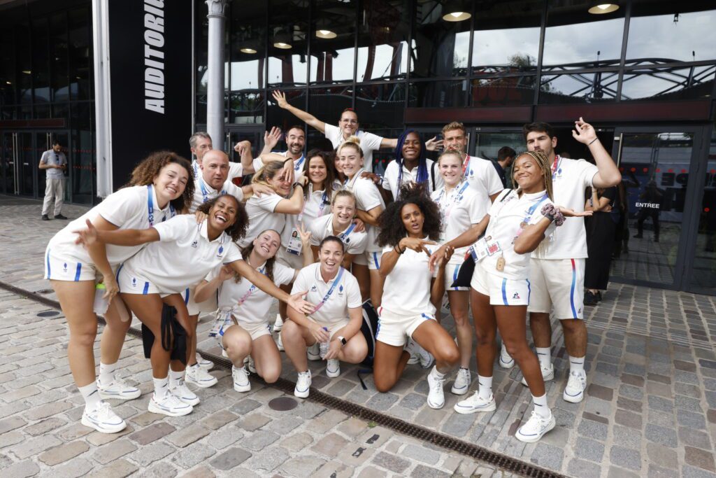 Conference presse Rugby a 7 feminin au Club France