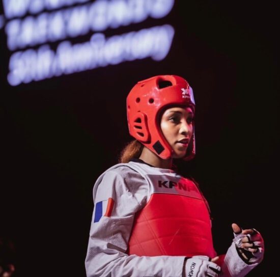 Althéa Laurin lors des Championnats du Monde 2023 à Bakou, Azerbaidjan