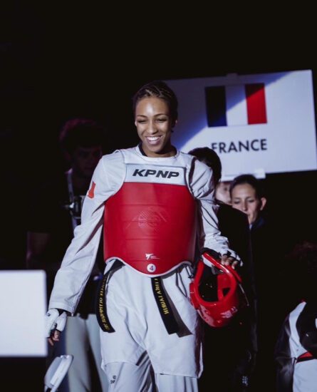 Althéa Laurin lors des Championnats du Monde 2023 à Bakou, Azerbaidjan