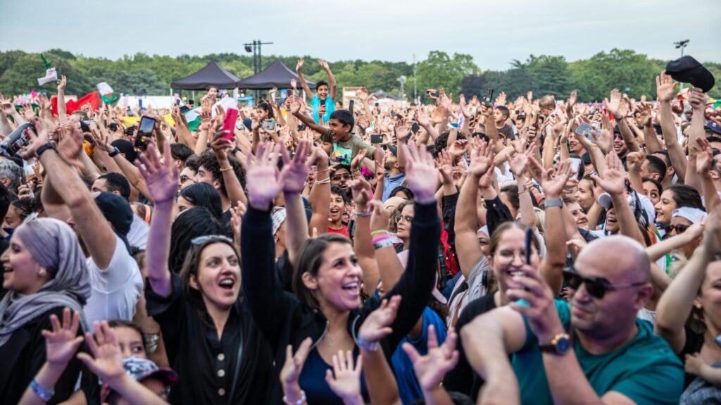 Concert de Luzlo et Soolking au Parc des Jeux