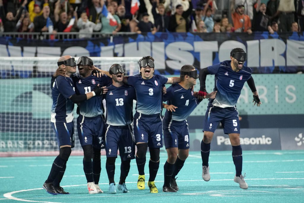 Paris Paralympics Blind Football